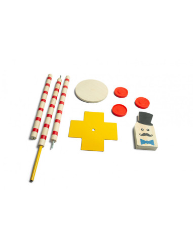 GA443,Echilibristul Bob, joc de aruncare la tinta, BS Toys