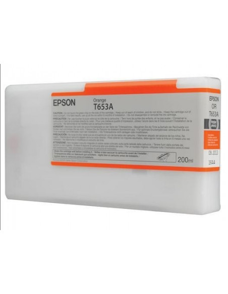 Cartus Cerneala Original Epson C13T653A00, Orange,C13T653A00