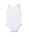 UP-138la1,Set 5 body-uri din bumbac albe fara maneca - tip maieu