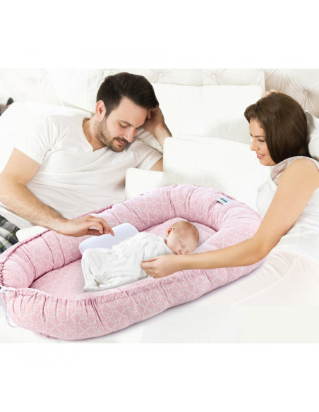 UP-bj_4194,Saltea reductor BabyNest Between parents (Culoare: Gri)