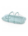 UP-bj_5541,Saltea reductor BabyNest cu pernuta si plasa insecte Sleep Safe (Culoare: Verde)