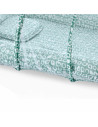 UP-bj_5541,Saltea reductor BabyNest cu pernuta si plasa insecte Sleep Safe (Culoare: Verde)