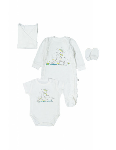 UP-tgs_3306,Set de 10 piese pentru nou nascut Lebada, Tongs baby