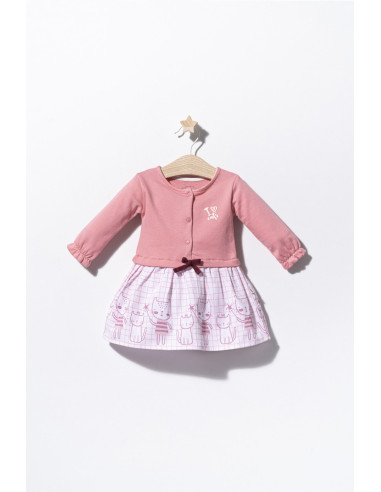 UP-tgs_2917_3,Rochita pentru fetite Cats, Tongs baby, Albastru