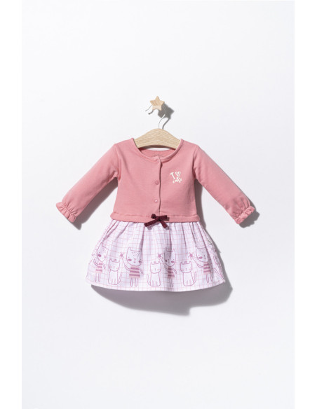 UP-tgs_2917_3,Rochita pentru fetite Cats, Tongs baby, Albastru