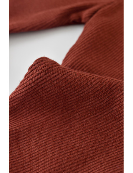 UP-BC-CSYM23501-3,Set 3 piese: body cu maneca lunga, panataloni lungi cu botosei si caciulita din bumbac organic si modal - Cara
