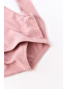 UP-BC-CSYM24502-3,Set 4 piese: bluza, pantaloni, caciulita si manusi din bumbac organic si modal - Rose, Baby Cosy
