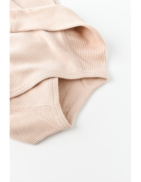UP-BC-CSYM24507-0,Set 4 piese: bluza, pantaloni, caciulita si manusi din bumbac organic si modal - Blush, Baby Cosy