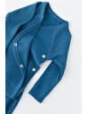 UP-BC-CSYM24508-3,Set 4 piese: bluza, pantaloni, caciulita si manusi din bumbac organic si modal - Bleumarin, Baby Cosy
