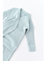 UP-BC-CSYM24509-6,Set 4 piese: bluza, pantaloni, caciulita si manusi din bumbac organic si modal - Mint, Baby Cosy