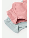 UP-BC-CSYM11308-0,Set 2 body-uri cu maneca lunga bebe unisex din bumbac organic si modal - Mint/Rose, Baby Cosy