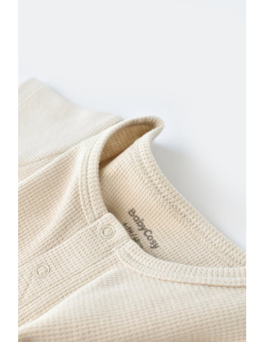 UP-BC-CSYW1018-3,Set tricou cu panataloni scurti - 100% bumbac organic - Stone, Baby Cosy