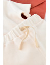 UP-BC-CSYW1020-3,Set tricou cu panataloni scurti - 100% bumbac organic - Ecru, Baby Cosy