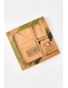 UP-BC-CSY5106,Set de 10 piese pentru nou nascut - 100% bumbac organic - Mustar, Baby Cosy