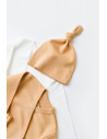 UP-BC-CSY5106,Set de 10 piese pentru nou nascut - 100% bumbac organic - Mustar, Baby Cosy