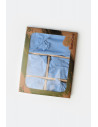 UP-BC-CSY5107,Set de 10 piese pentru nou nascut - 100% bumbac organic - Bleu, Baby Cosy