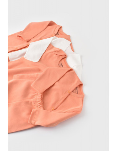 UP-BC-CSY5108,Set de 10 piese pentru nou nascut - 100% bumbac organic - Roz, Baby Cosy