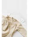 UP-BC-CSY5503,Set de 5 piese pentru nou nascut - 100% bumbac organic - Crem, Baby Cosy