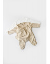 UP-BC-CSY5503,Set de 5 piese pentru nou nascut - 100% bumbac organic - Crem, Baby Cosy