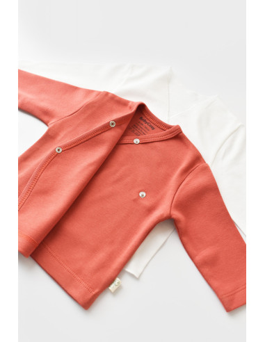 UP-BC-CSY5505,Set de 5 piese pentru nou nascut - 100% bumbac organic - Scortisoara, Baby Cosy