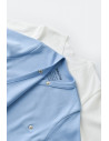 UP-BC-CSY5507,Set de 5 piese pentru nou nascut - 100% bumbac organic - Bleu, Baby Cosy