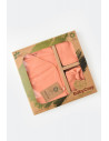 UP-BC-CSY5508,Set de 5 piese pentru nou nascut - 100% bumbac organic - Roz Piersica, Baby Cosy