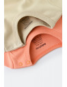 UP-BC-CSY3025-3,Set 2 body-uri cu maneca lunga bebe unisex -100% bumbac organic - Roz/Crem, Baby Cosy