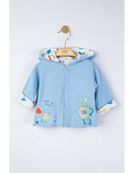 UP-tgs_4095_8,Jacheta subtire pentru copii Detective, Tongs baby, Galben