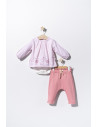 UP-tgs_2915_1,Set bluzita de vara cu pantalonasi pentru bebelusi Cats, Tongs baby (Culoare: Albastru, Marime: 12-18 Luni)