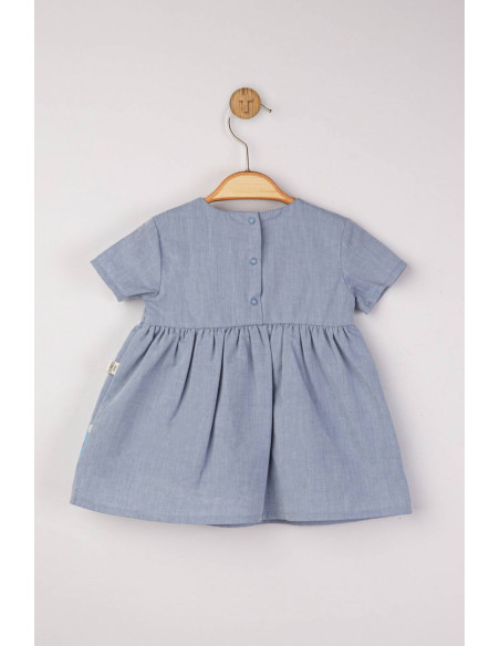 UP-tgs_3806_9,Rochita eleganta cu broderie pentru fetite, Tongs baby, Ecru