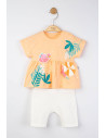 UP-tgs_4162_3,Set tricou de vara cu pantalonasi pentru fetite, Tongs baby, Roz