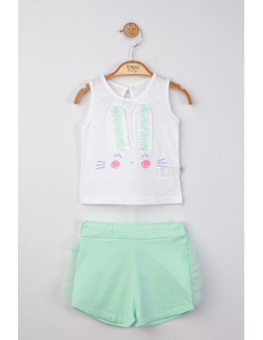 UP-tgs_4211_3,Set maiou de vara cu pantalonasi cu tulle pentru bebelusi, Tongs baby, Verde