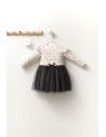 UP-tgs_4417-6,Rochita eleganta cu tulle pentru fetite Monster, Tongs baby, Roz inchis