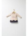 UP-tgs_4569-8,Rochita cu volan pentru fetite Fun Penguin, Tongs baby, Crem