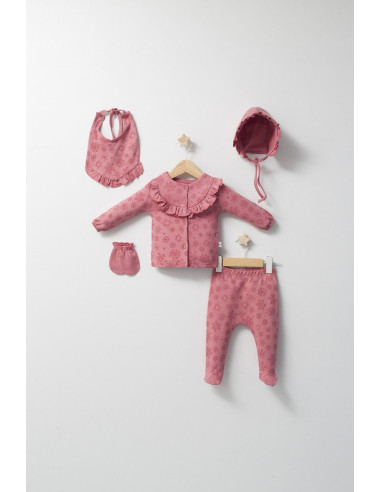 UP-tgs_4488-1,Set de 5 piese pentru nou nascut Ballon, Tongs baby (Culoare: Mov)