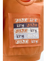 UP-tgs_4473_6,Set 2 piese cu bluzita si pantalonasi cu buzunare King, Tongs baby, Galben
