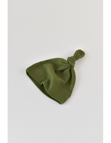 UP-BC-CSYM22512-6,Set 3 piese: body cu maneca lunga, panataloni lungi si caciulita din bumbac organic si modal - Verde, Baby Cos