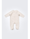 UP-BC-CSY5110,Set de 10 piese pentru nou nascut - 100% bumbac organic - Crem cu buline, Baby Cosy