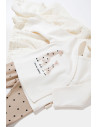 UP-BC-CSY5300-3,Set 5 piese Girafa, BabyCosy, 100% bumbac organic