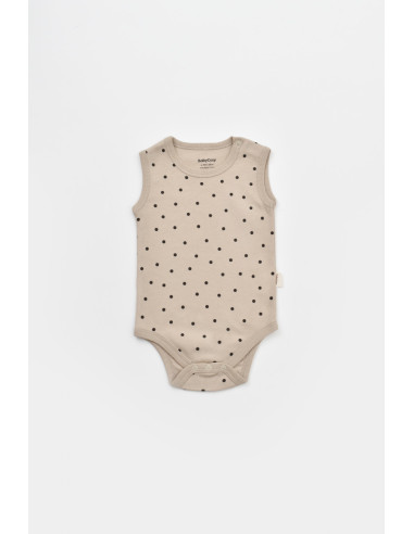 UP-BC-CSY5705-12,Set 2 body-uri fara maneci bebe unisex Girafa, Baby Cosy, 100% bumbac organic