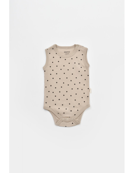 UP-BC-CSY5705-12,Set 2 body-uri fara maneci bebe unisex Girafa, Baby Cosy, 100% bumbac organic
