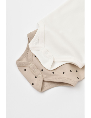 UP-BC-CSY5758-0,Set 2 body-uri bebe unisex Girafa, Baby Cosy, 100% bumbac organic