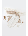 UP-BC-CSY5788-0,Set 2 body-uri cu maneca lunga bebe unisex Girafa, Baby Cosy, 100% bumbac organic