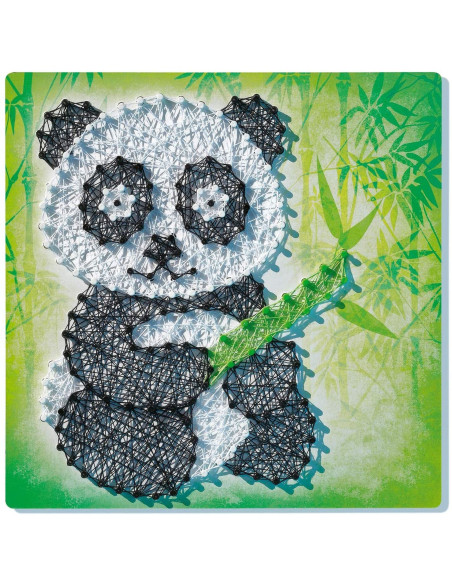 RVSAC18029,Set Creativ Cu Ata: Urs Panda Si Vulpe