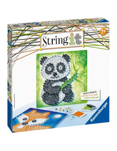 RVSAC18029,Set Creativ Cu Ata: Urs Panda Si Vulpe