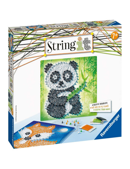 RVSAC18029,Set Creativ Cu Ata: Urs Panda Si Vulpe