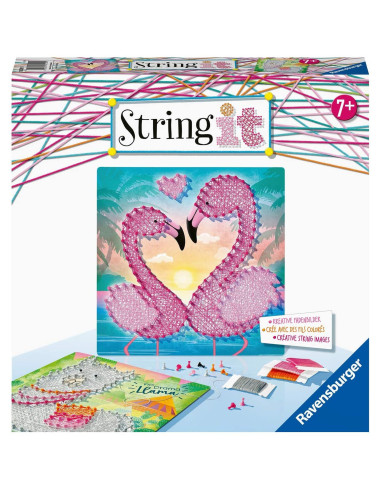 RVSAC18120,Set Creativ Cu Ata: Flamingo Si Lama