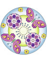 RVSAC29809,Ravensburger - Set De Creatie Mandala Flori Si Fluturi