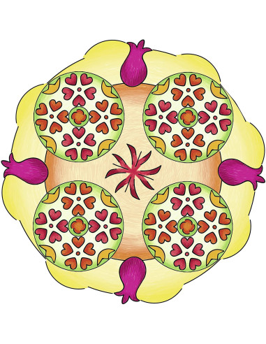 RVSAC29809,Ravensburger - Set De Creatie Mandala Flori Si Fluturi