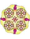 RVSAC29809,Ravensburger - Set De Creatie Mandala Flori Si Fluturi